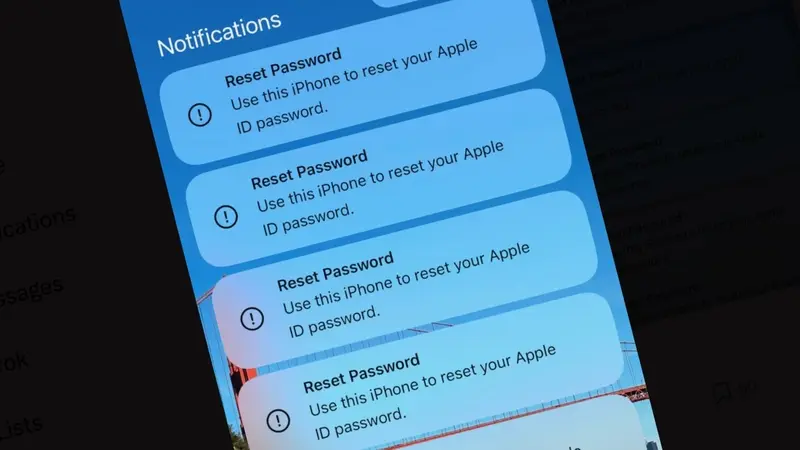Apple Phishing Restablecimiento Contraseña