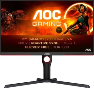 AOC Gaming Q27G3XMNBK