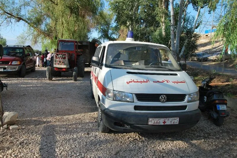 Líbano ambulancia