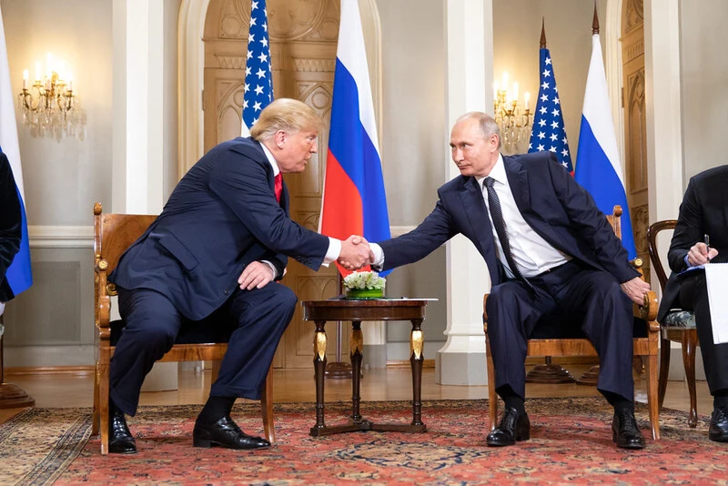 Donald Trump y Vladimir Putin