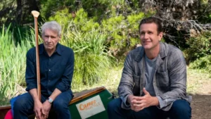 Harrison Ford y Jason Segel en "Terapia sin filtro"